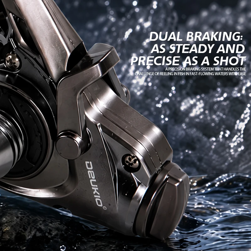 DEUKIO Compact Spinning Reel D - огляд і ціна Ice Fishing Reel
